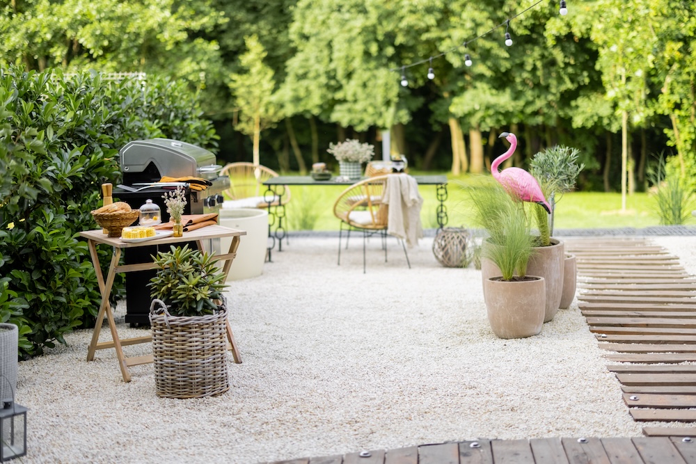 Gravel Patio